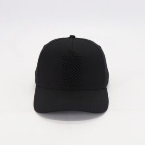 GH03- Black Diamond Baseball Cap with Black GOG Logo