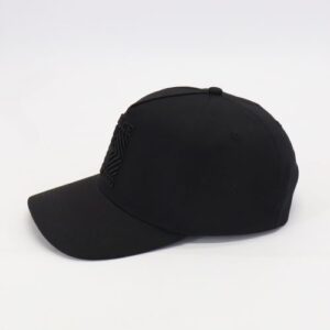 Alternative view of GH03- Black Diamond Baseball Cap with Black GOG Logo